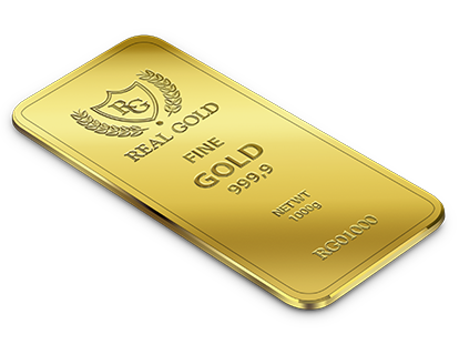1.000 Gram Gold bar