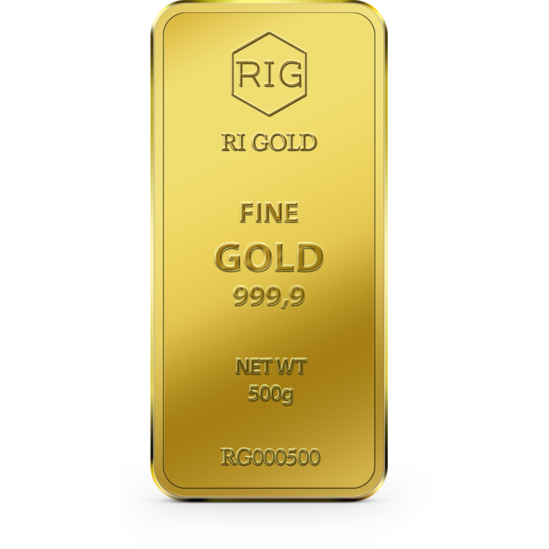  500 Gram Gold bar